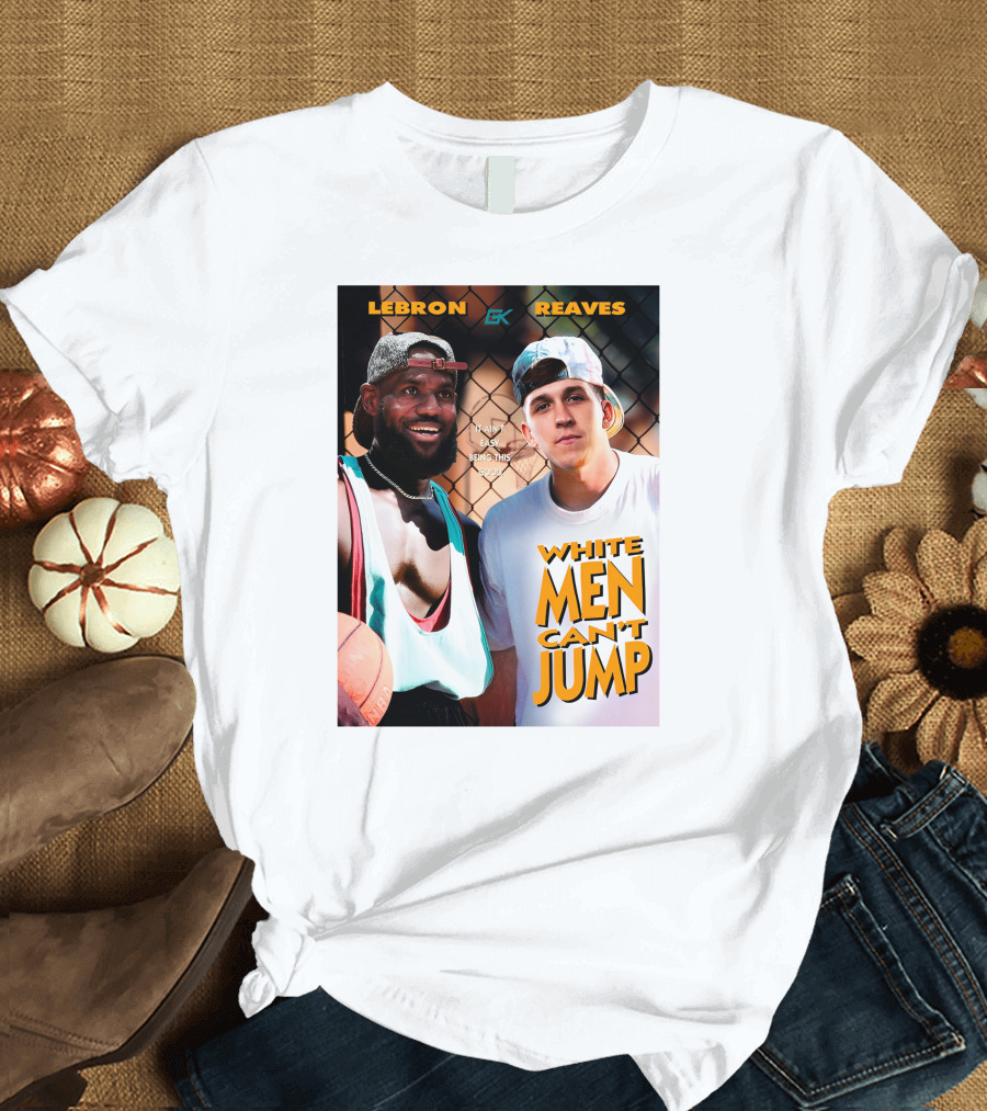 Lebron Reaves White Men Can't Jump Basketball Movie T-Shirt