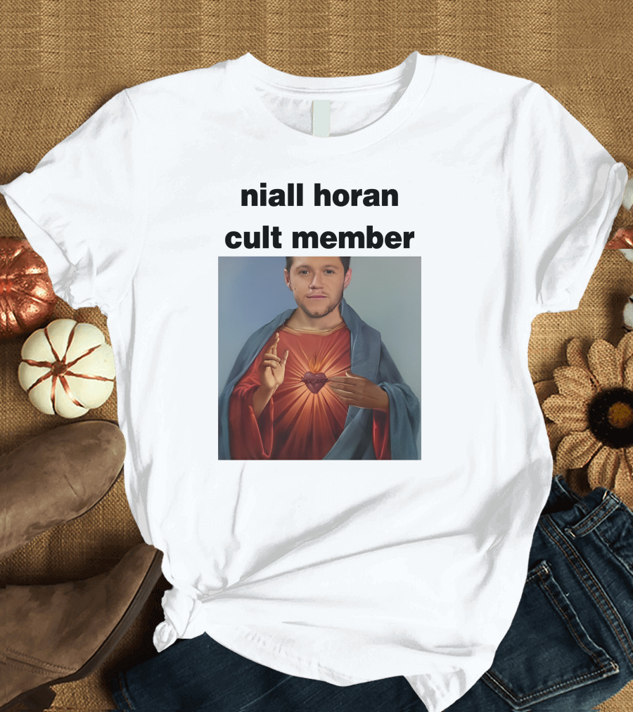 Niall Horan Cult Member Religious Icon T-Shirt