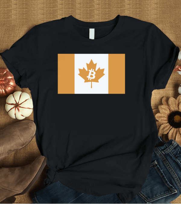 T-Shirt: The Best Business Show Merch Bitcoin Canada Maple Leaf Orange Flag T-Shirt The Best Business Show Merch Bitcoin Canada Maple Leaf Orange Flag T-Shirt
