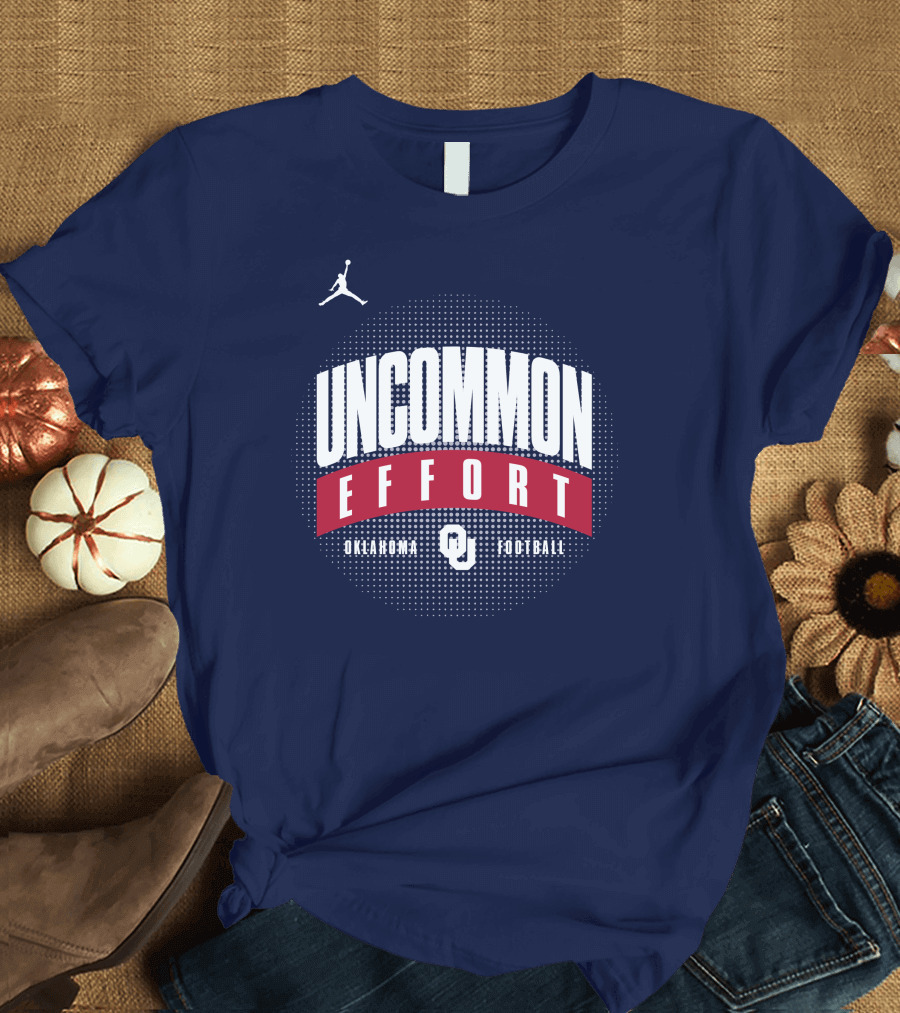 Uncommon Effort Oklahoma Football OU Jordan Brand T-Shirt