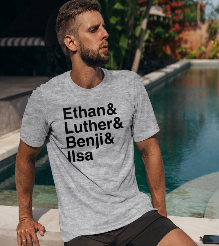 Mission Impossible Ethan Luther Benji Ilsa Characters T-Shirt