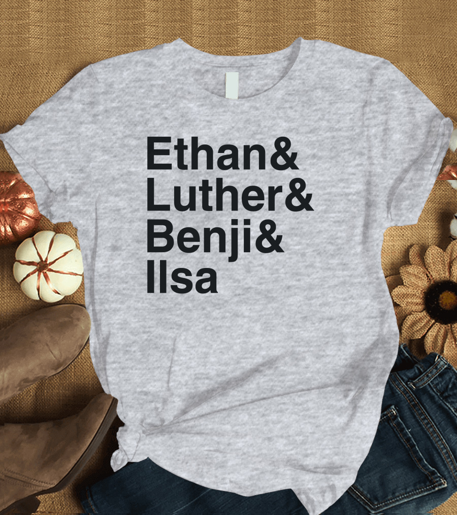 Mission Impossible Ethan Luther Benji Ilsa Characters T-Shirt