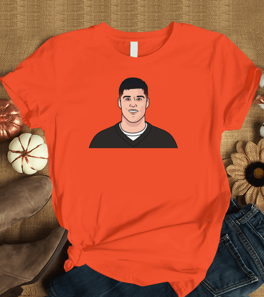Mason Rudolph Illustrated Portrait on T-Shirt