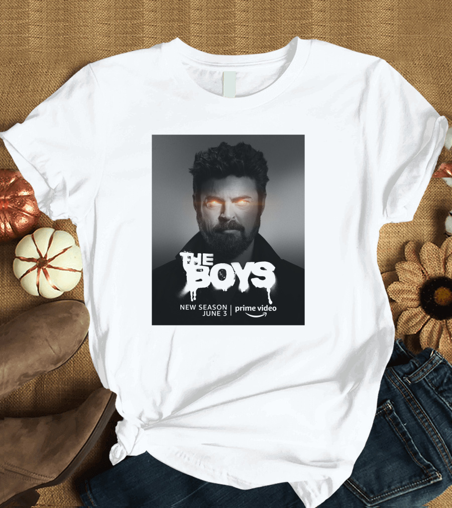 The Boys New Season June 3 Prime Video Superhero Dark T-Shirt