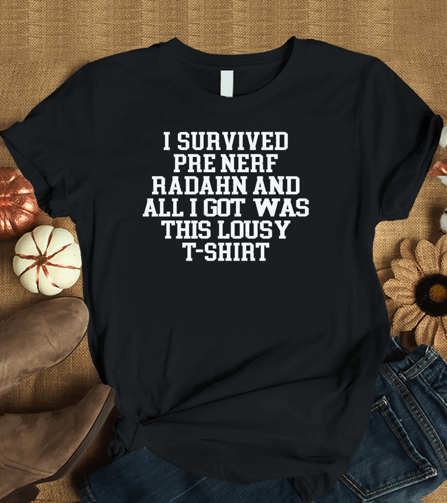 I Survived Pre Nerf Radahn And All I Got Was This Lousy T-Shirt