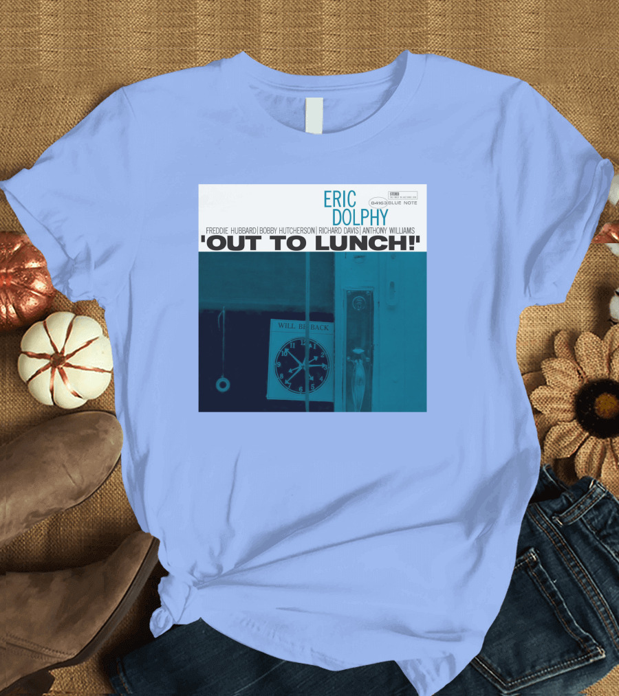 Blue Note Records Eric Dolphy Freddie Hubbard Bobby Hutcherson Richard Davis Anthony Williams Out to Lunch T-Shirt