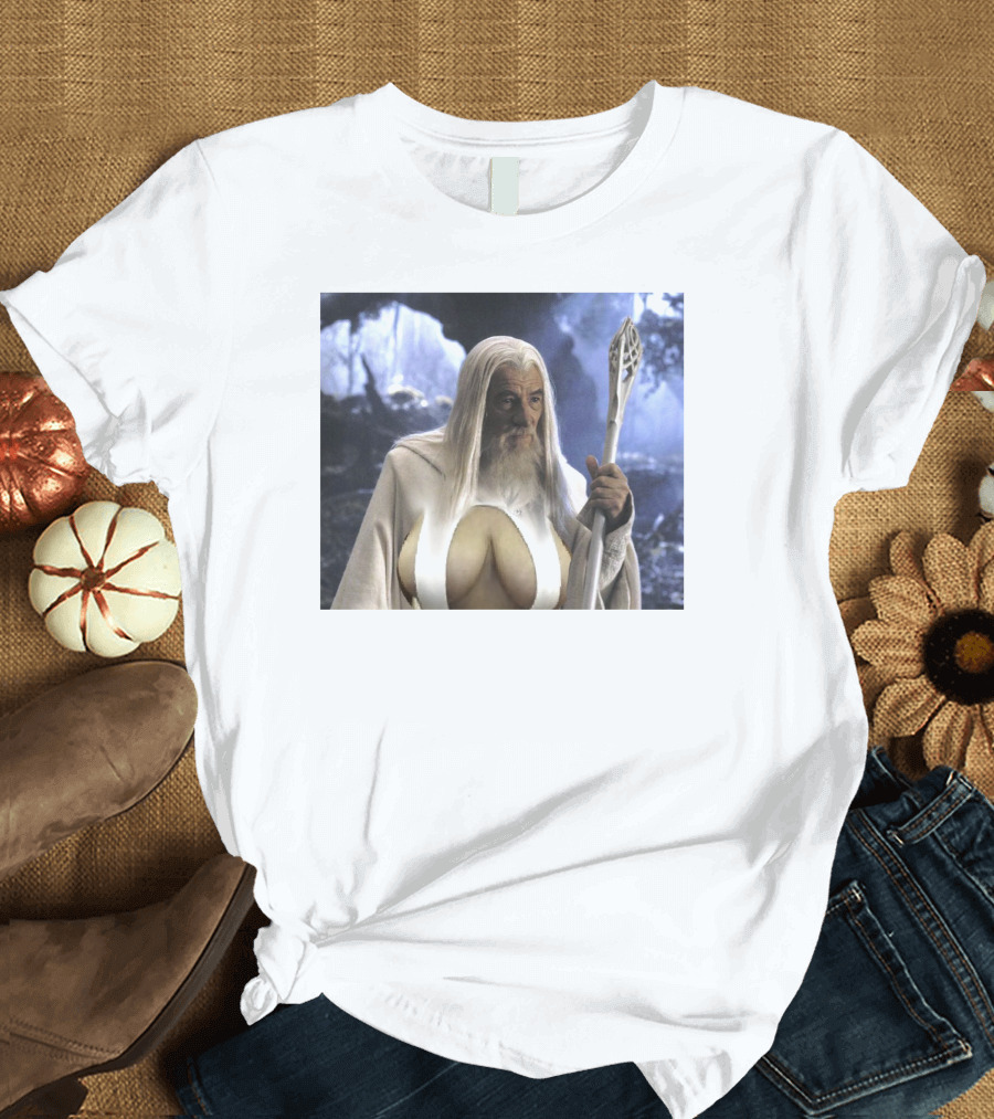 Raw Paw Merch Gandalf's Big Naturals Wizard T-Shirt