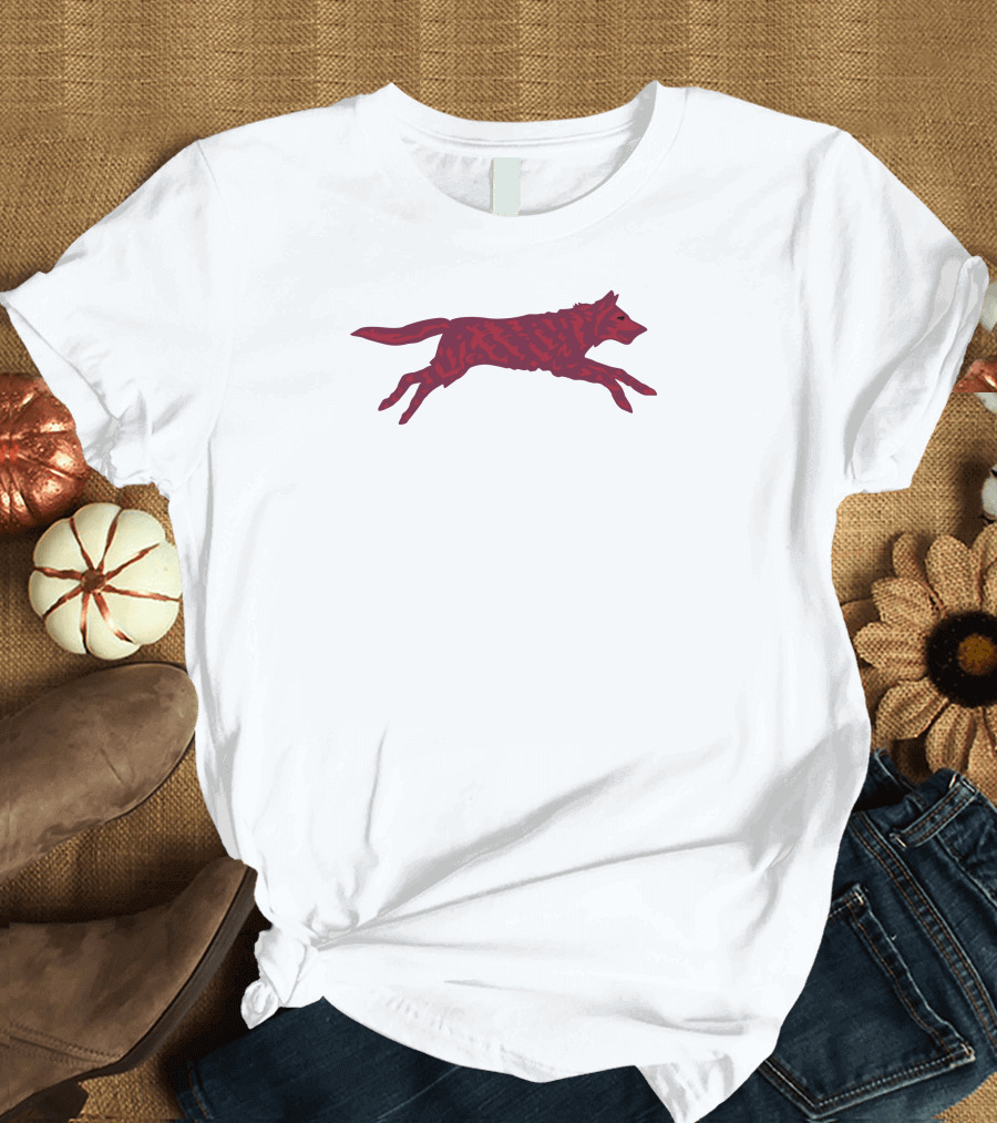 Greyson Crimson Wolf Leaping T-Shirt