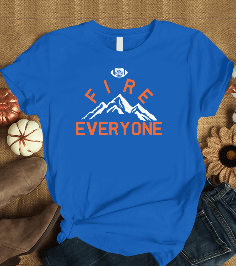 Triple B Everyone Fire Football Mountain T-Shirt