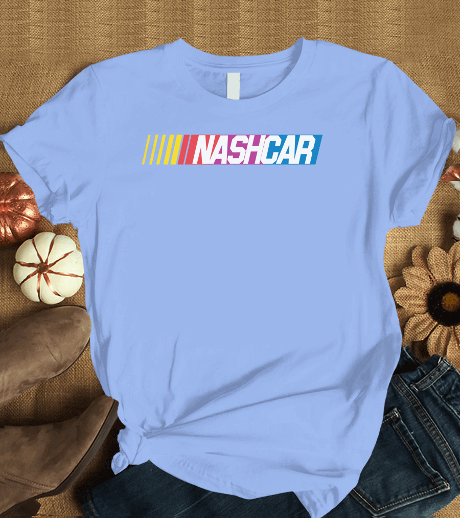 Wobovan Mitchell Nashcar Racing Strip T-Shirt