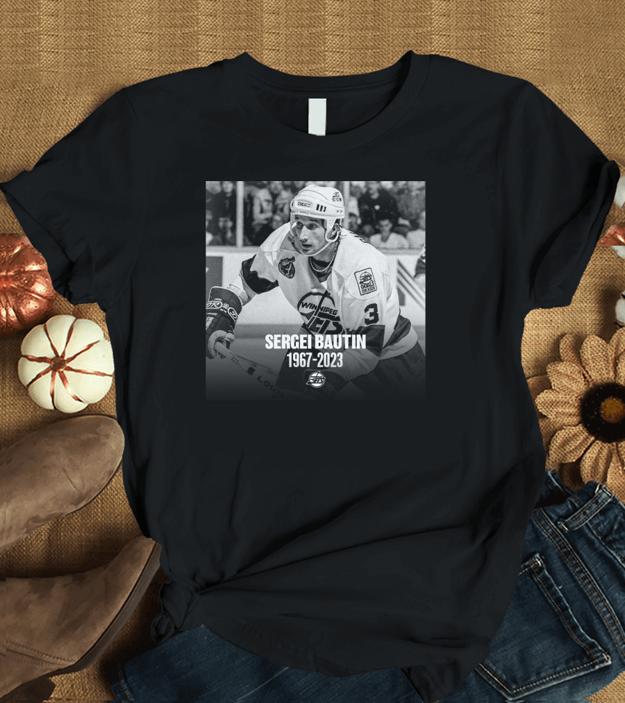Winnipeg Jets Sergei Bautin 1967-2023 T-Shirt