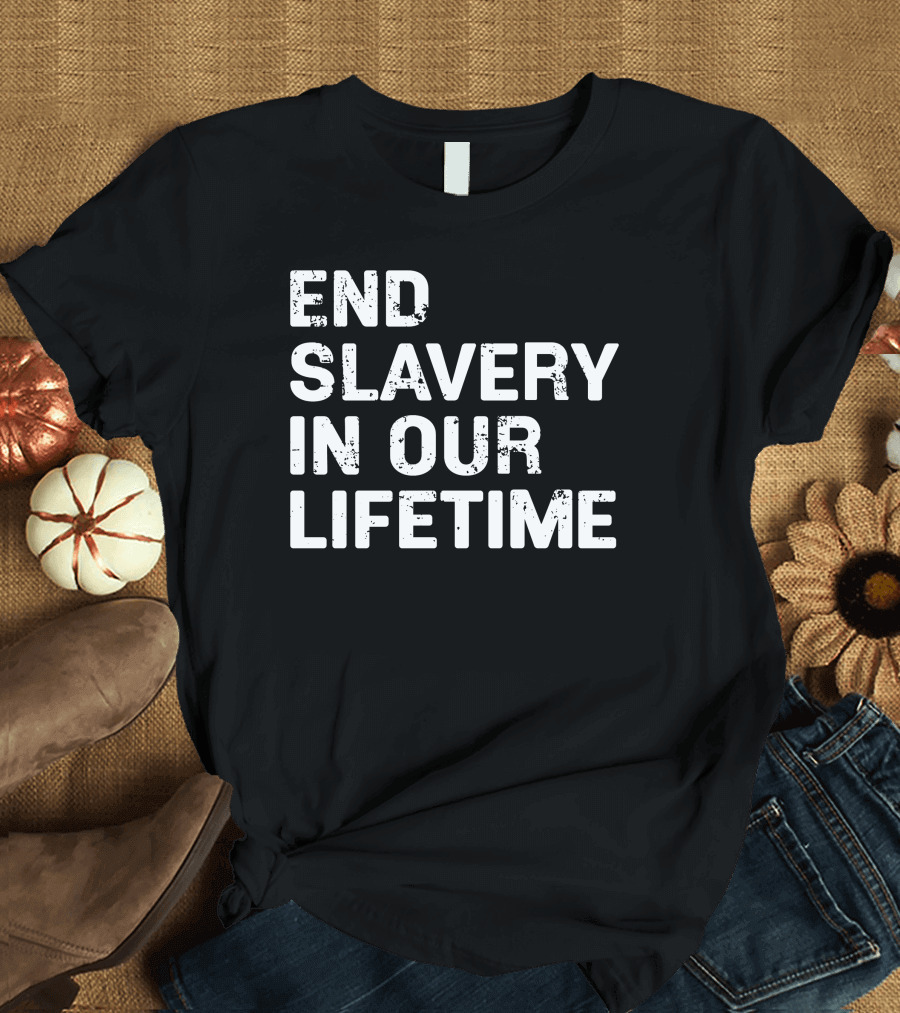 Adam Wainwright End Slavery In Our Lifetime T-Shirt