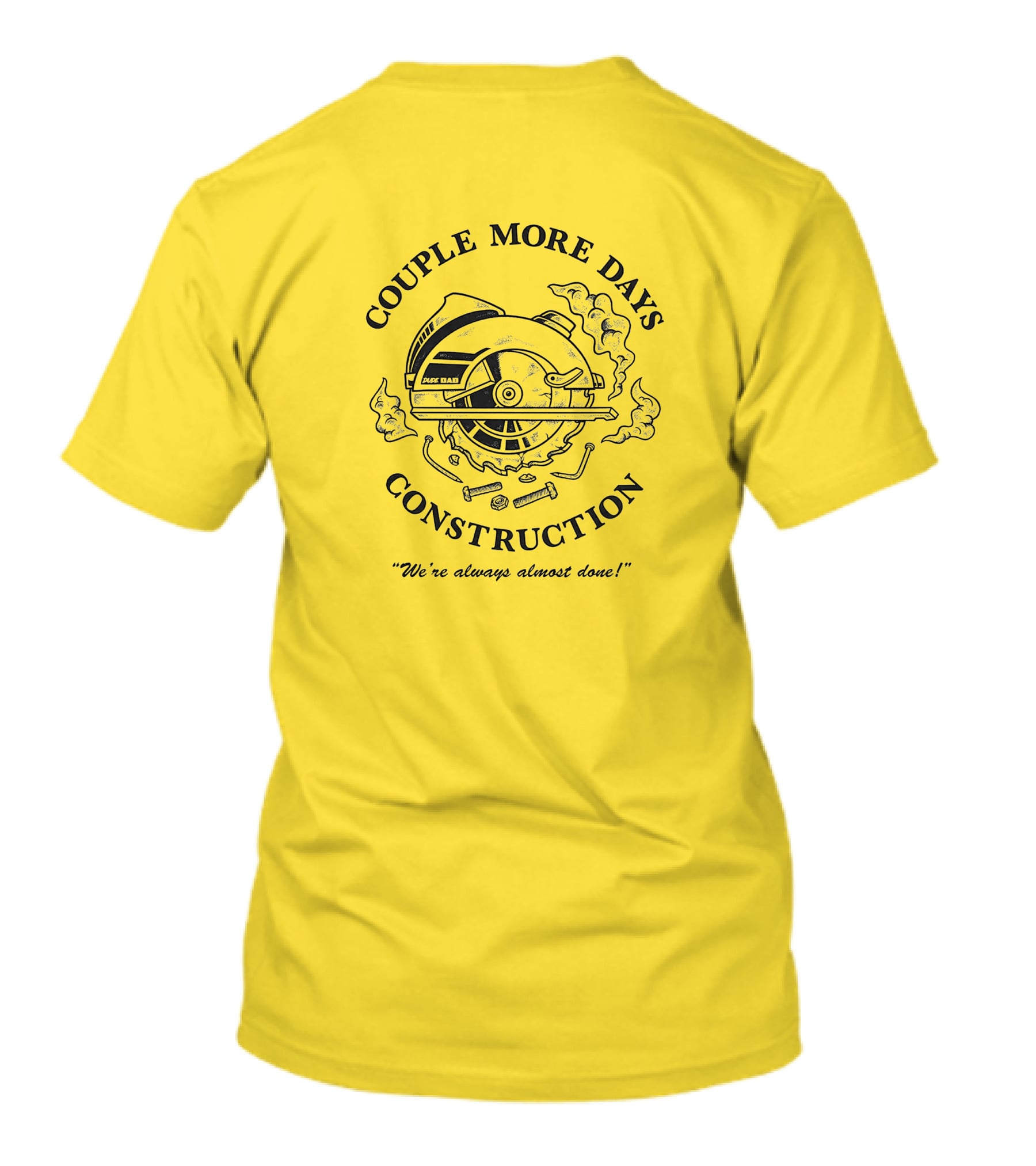 CMD Construction Nails Dude Dad Shop T-Shirt
