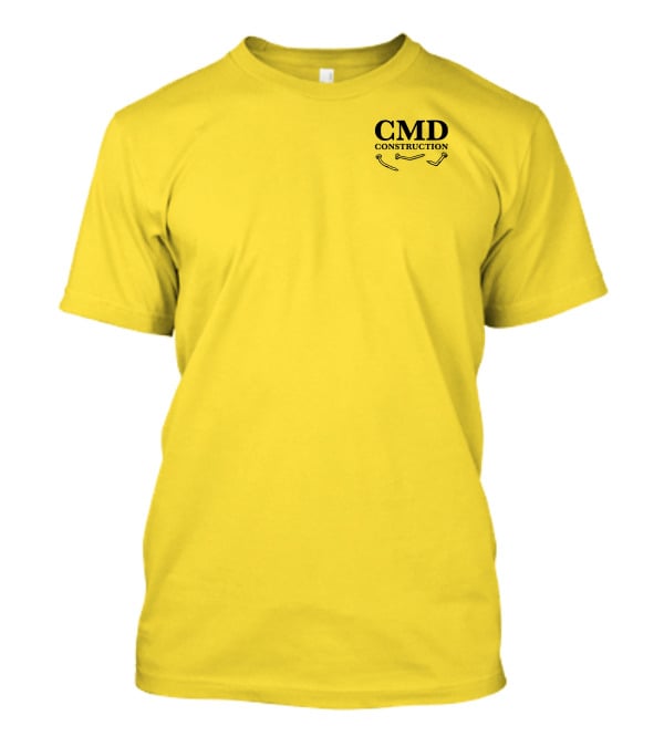 CMD Construction Nails Dude Dad Shop T-Shirt