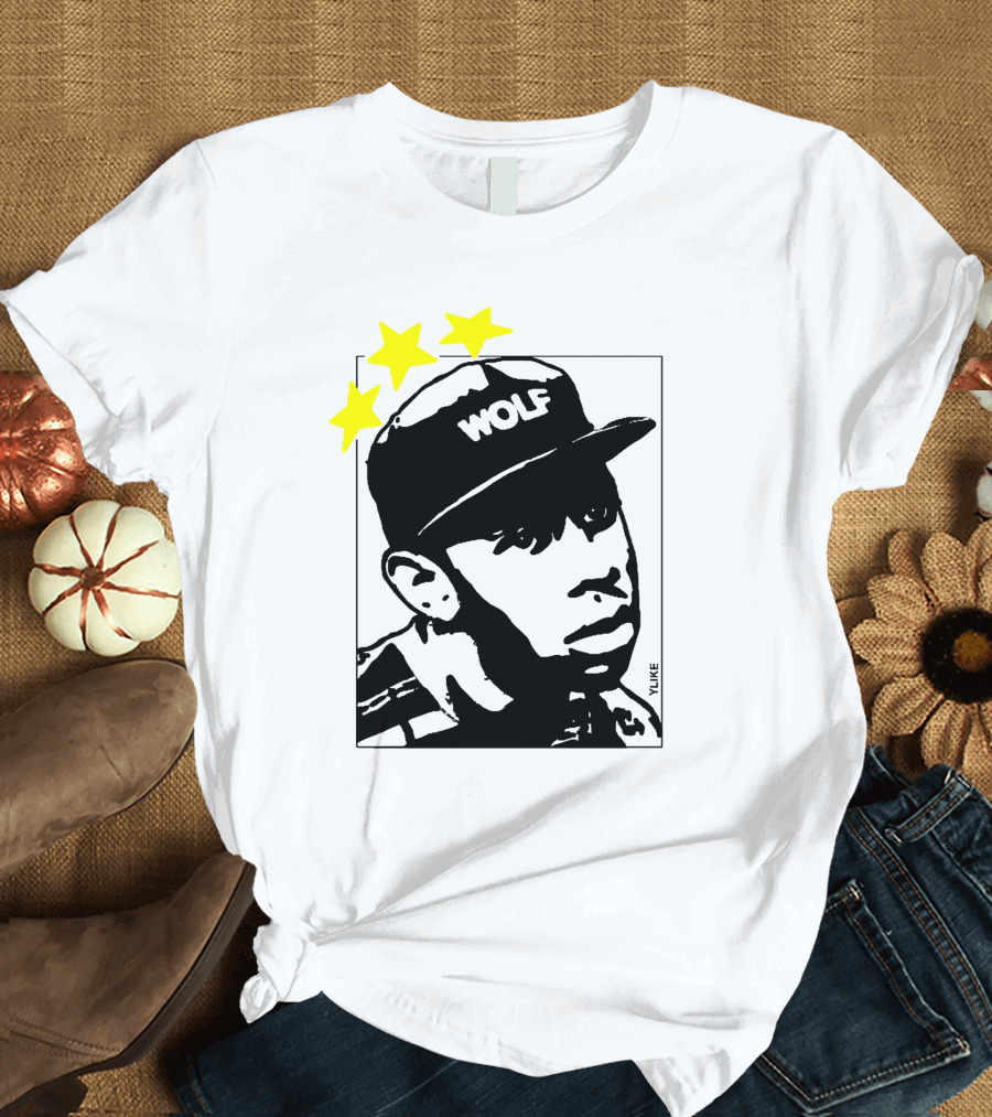 I <3 TYLER WOLF Hat Yellow Stars T-Shirt