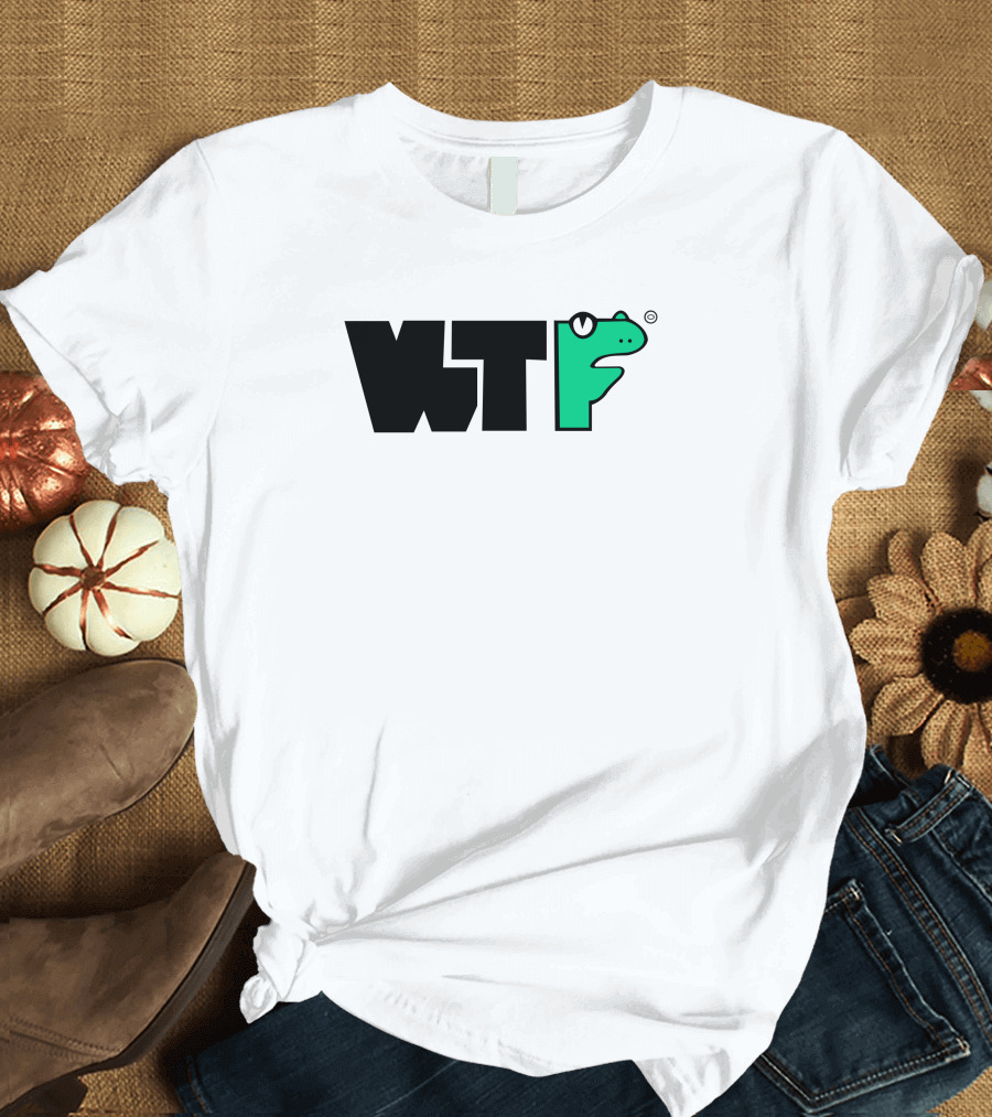 Gleam Store WTF What The Frog T-Shirt