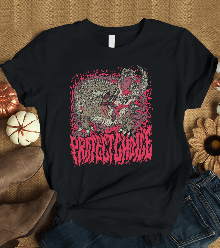Protect Choice Fierce Gator Attack Scene T-Shirt