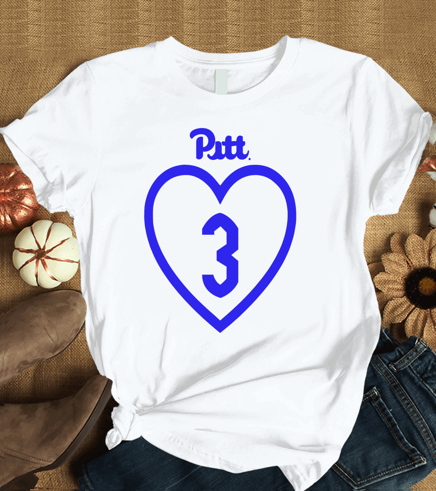 Pitt Love Heart 3 Damar Hamlin T-Shirt