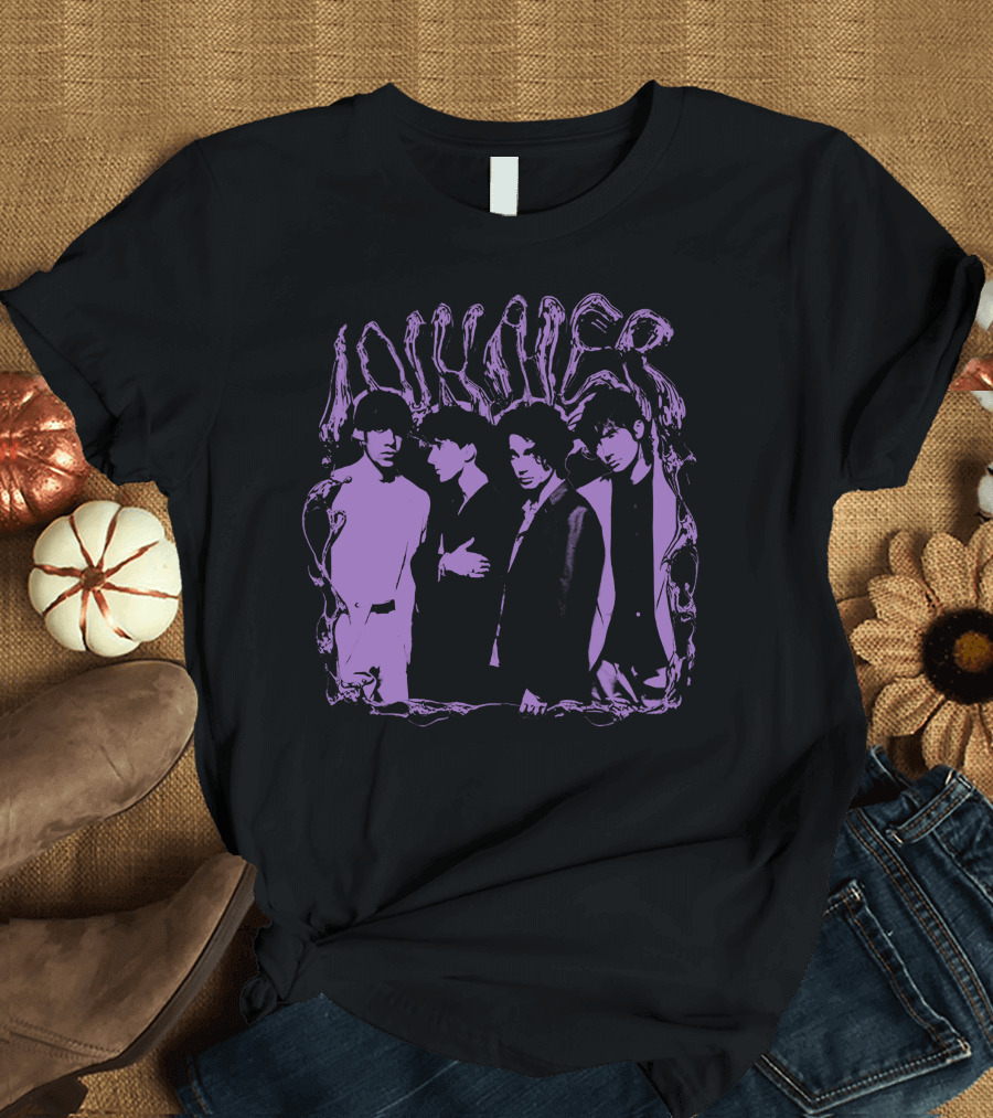 Inhaler Band Purple Photo T-Shirt