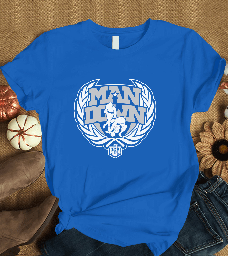 Man Down Team Spence Boxing Laurel Crest T-Shirt