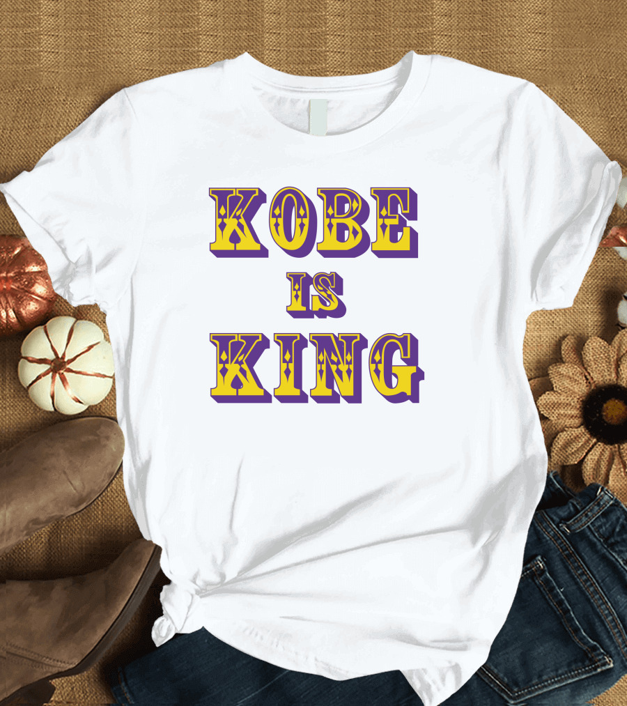 Kobe Is King Lakers Colors T-Shirt