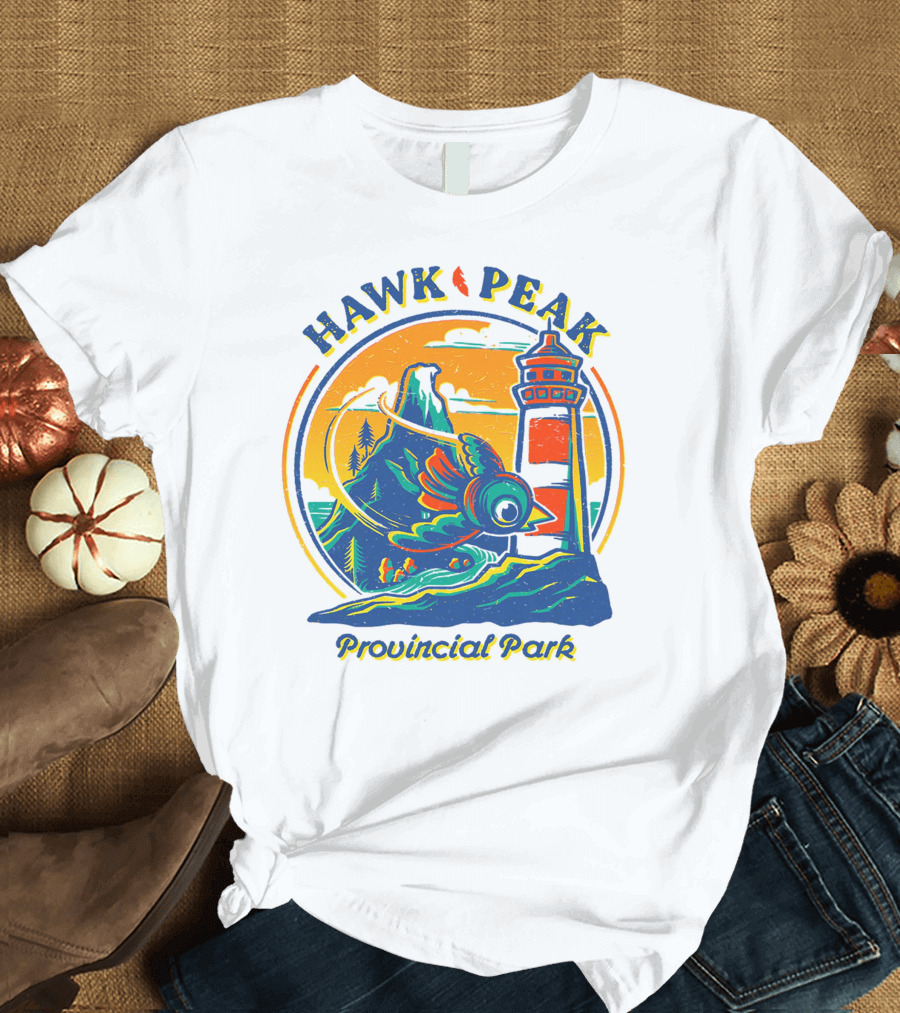 Hawk Peak Provincial Park Fangamer Merch T-Shirt