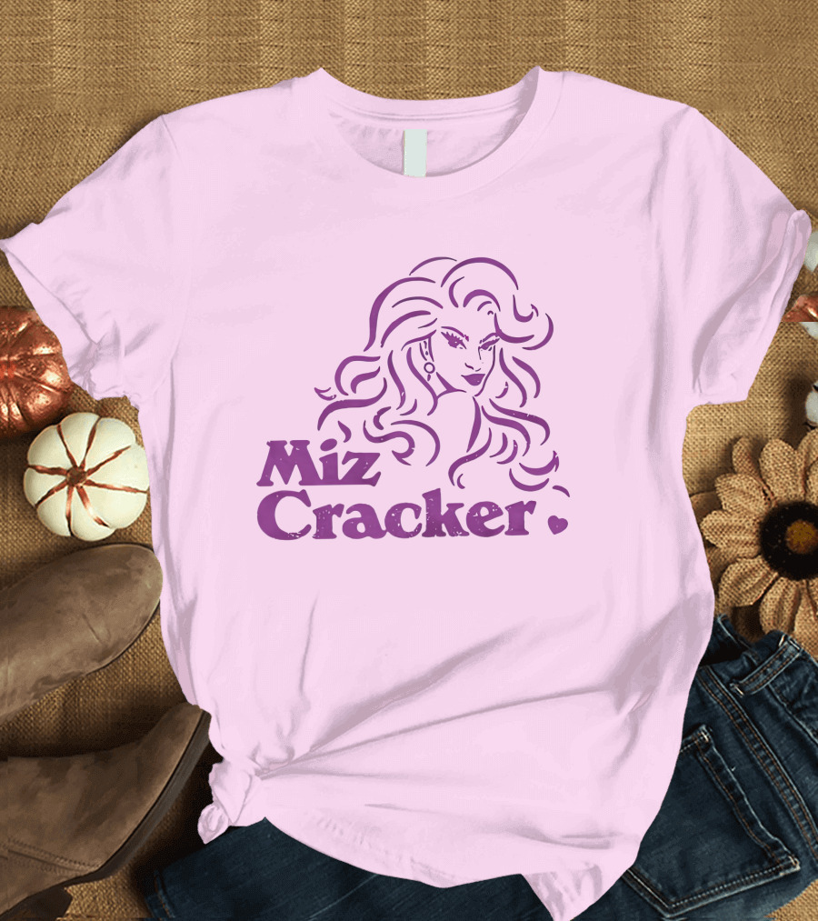 Miz Cracker Drag Queen Graphic Typography T-Shirt