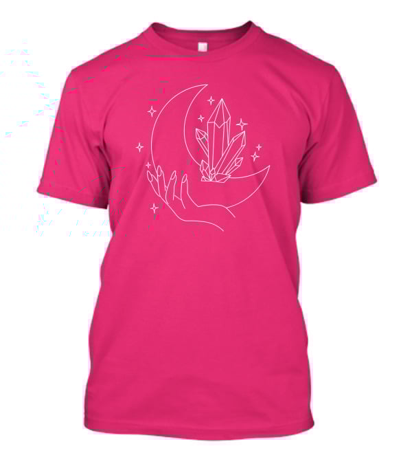 Eleanor Neale Moon Crystal Hand Stars Merch T-Shirt