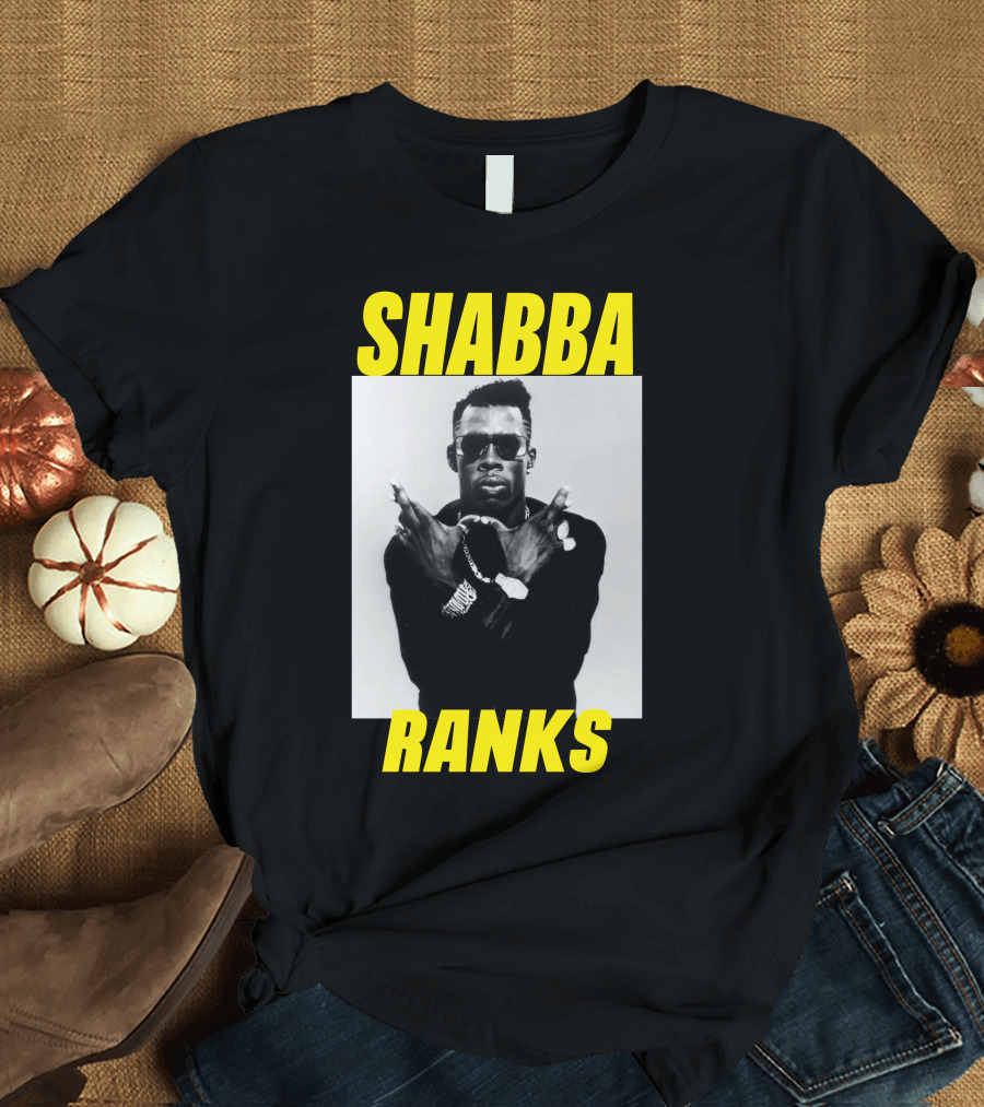SHABBA RANKS Iconic Crossed Arms Pose T-Shirt