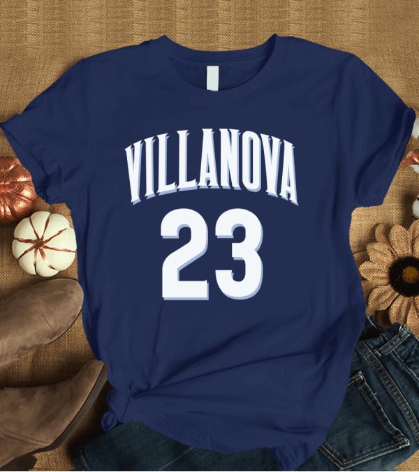 T-Shirt: VILLANOVA BASKETBALL 23 T-Shirt VILLANOVA BASKETBALL 23 T-Shirt