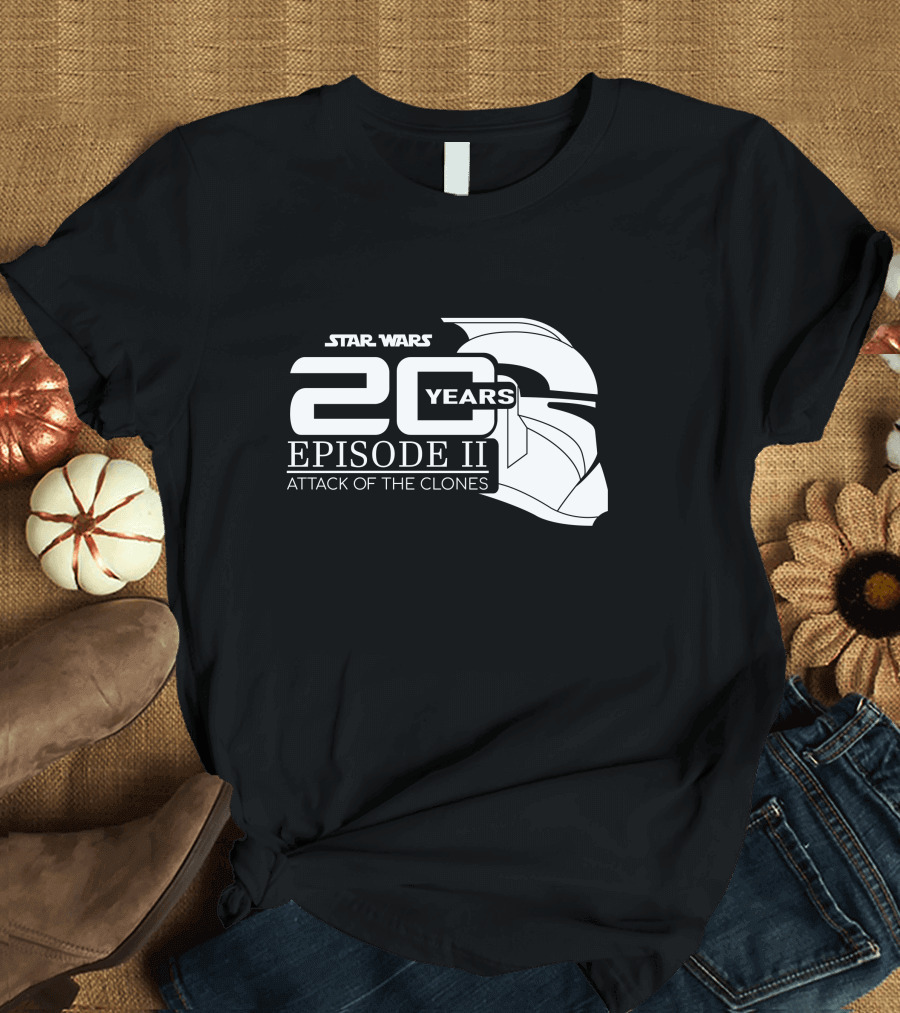 Star Wars 20 Years Episode II Attack of the Clones T-Shirt