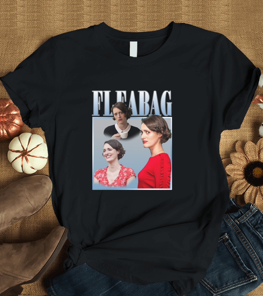 Fleabag Phoebe Waller-Bridge Collage T-Shirt