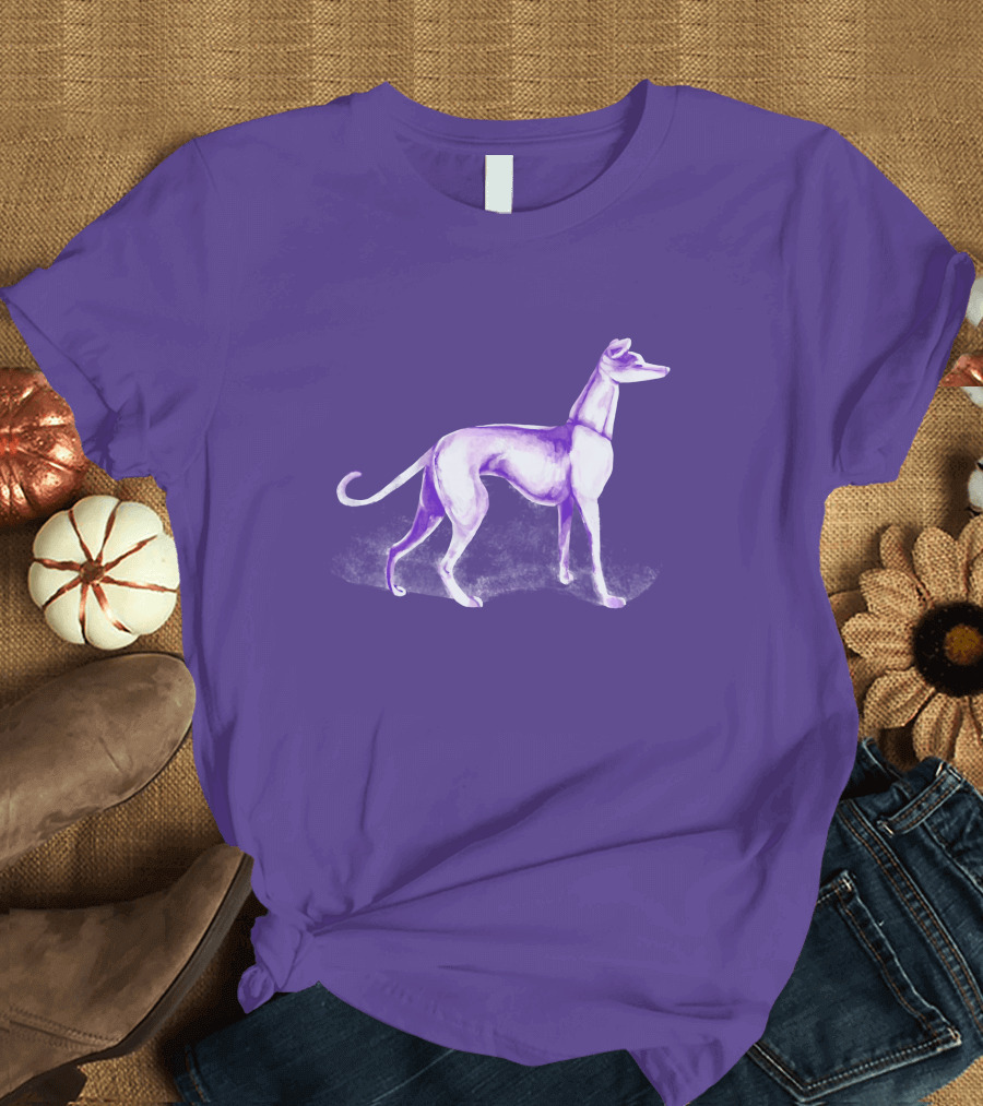 That One Purple Dog Greyhound Merch T-Shirt