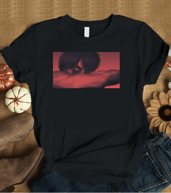 T-Shirt: Fallen Vengeance Mysterious Intense Red Glare T-Shirt Fallen Vengeance Mysterious Intense Red Glare T-Shirt