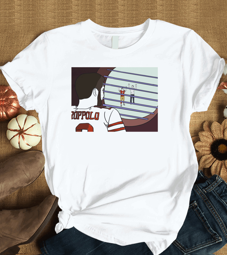 Jimmy Garoppolo Drawing Series Day 51 Every Day Until Traded T-Shirt