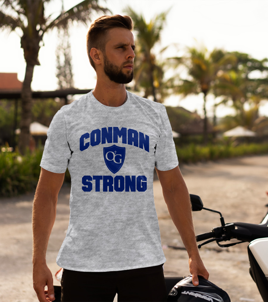 CONMAN OG STRONG Shield Emblem T-Shirt