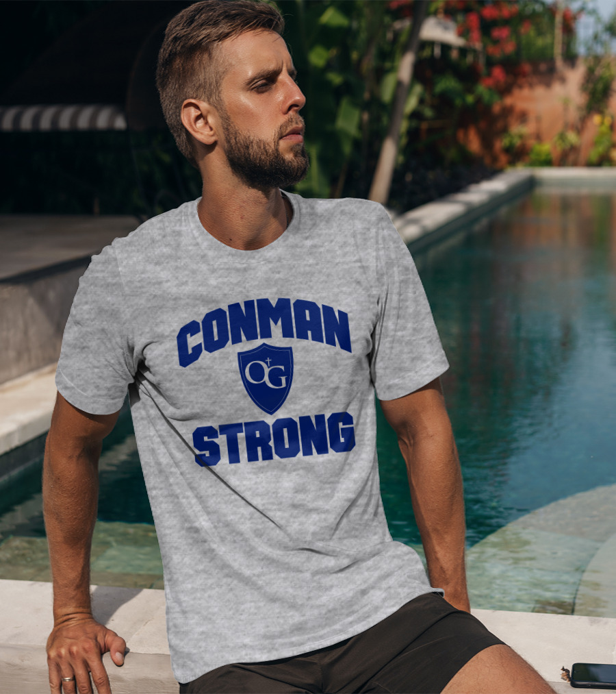 CONMAN OG STRONG Shield Emblem T-Shirt