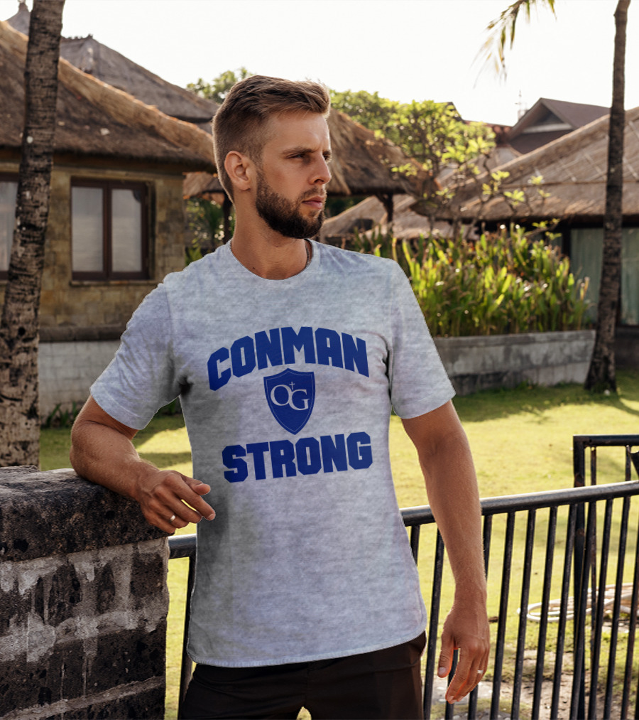 CONMAN OG STRONG Shield Emblem T-Shirt