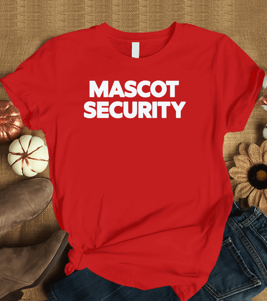 Mascot Security Team Uniform T-Shirt