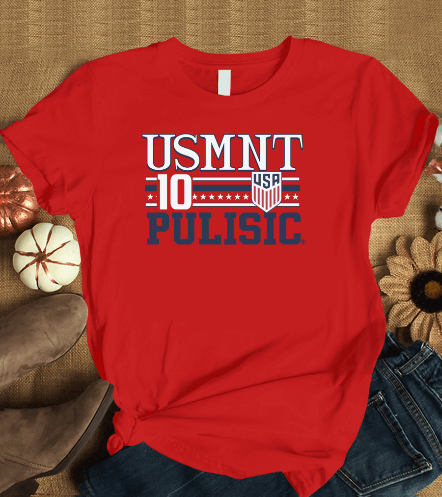 USMNT Pulisic 10 USA Soccer Stars T-Shirt