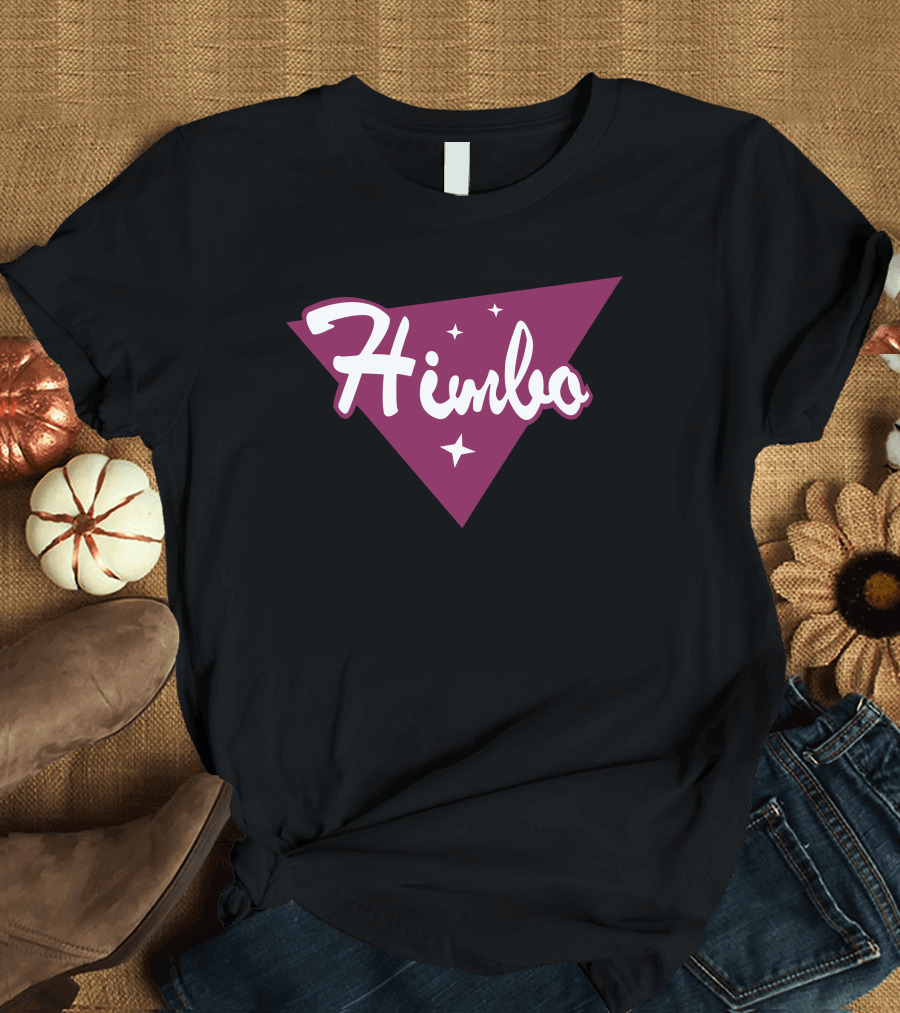 Himbo Triangle Starry Design M J Says Things T-Shirt