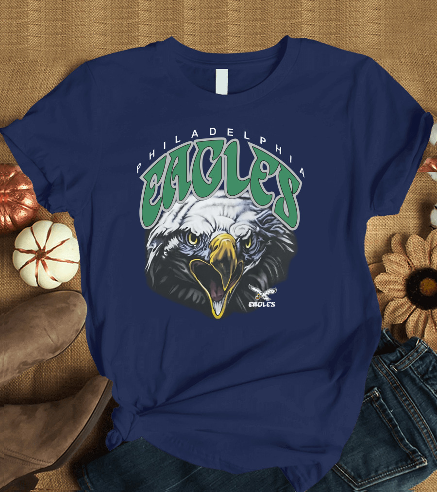 Philadelphia Eagles Salem Sportswear Bold Eagle Head T-Shirt