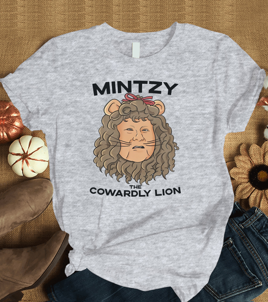 MINTZY The Cowardly Lion T-Shirt