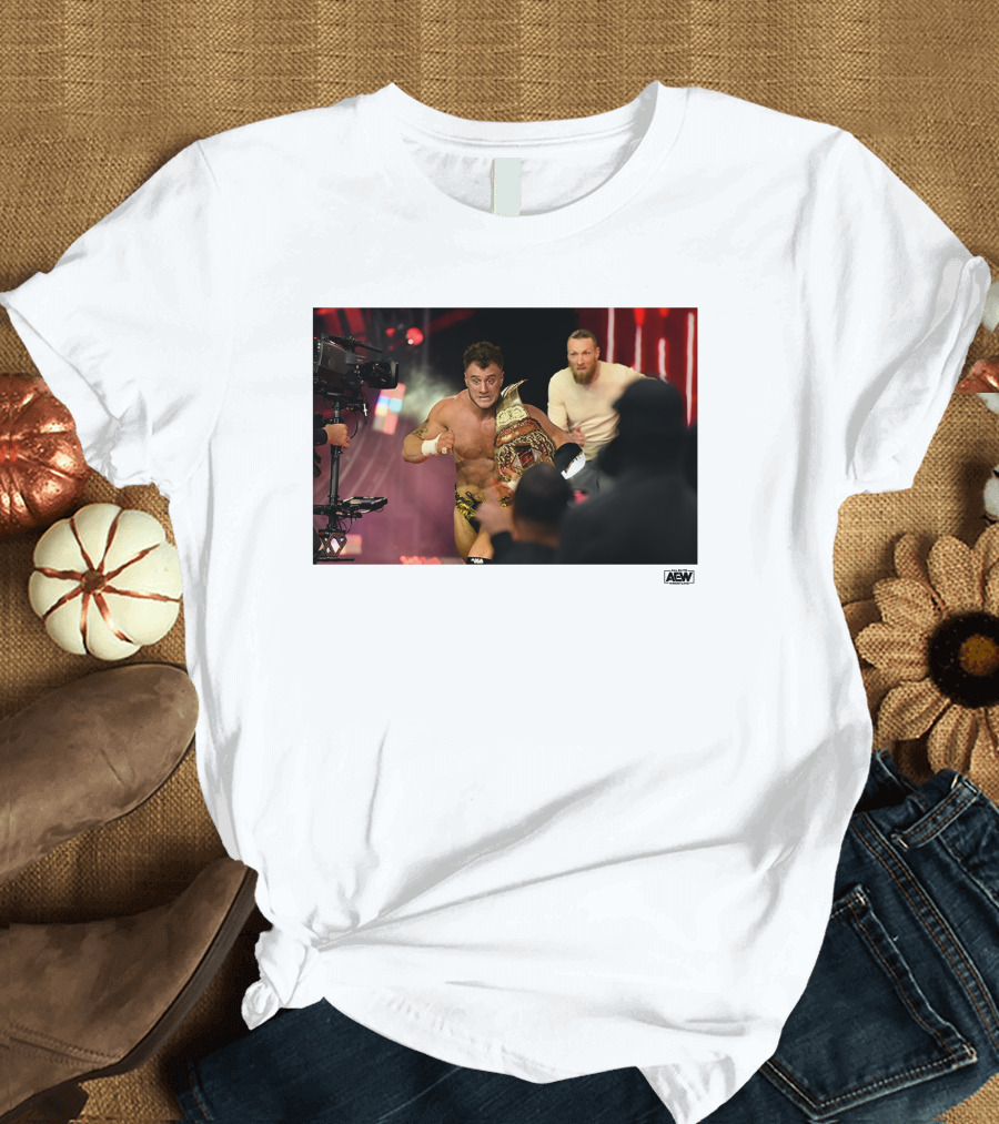AEW Mjf Vs Bryan Danielson Running Scared Championship Showdown T-Shirt