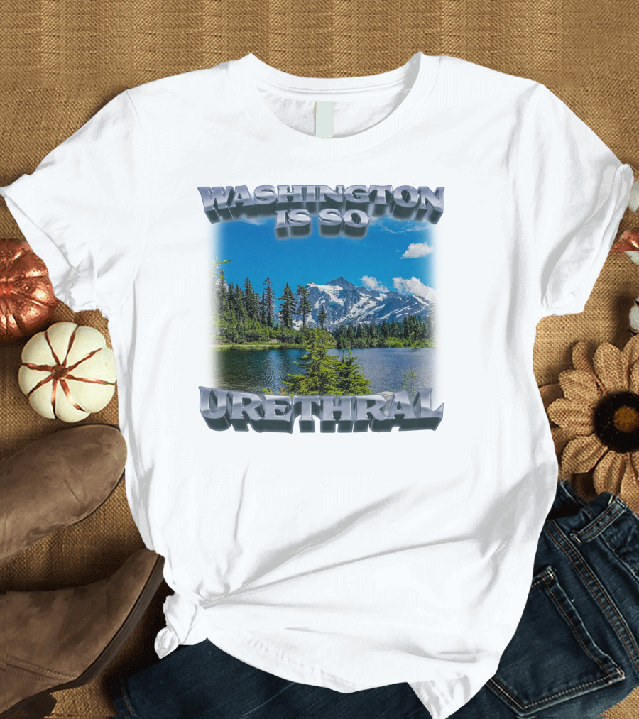 Washington Is So Urethral Nature Scenery T-Shirt