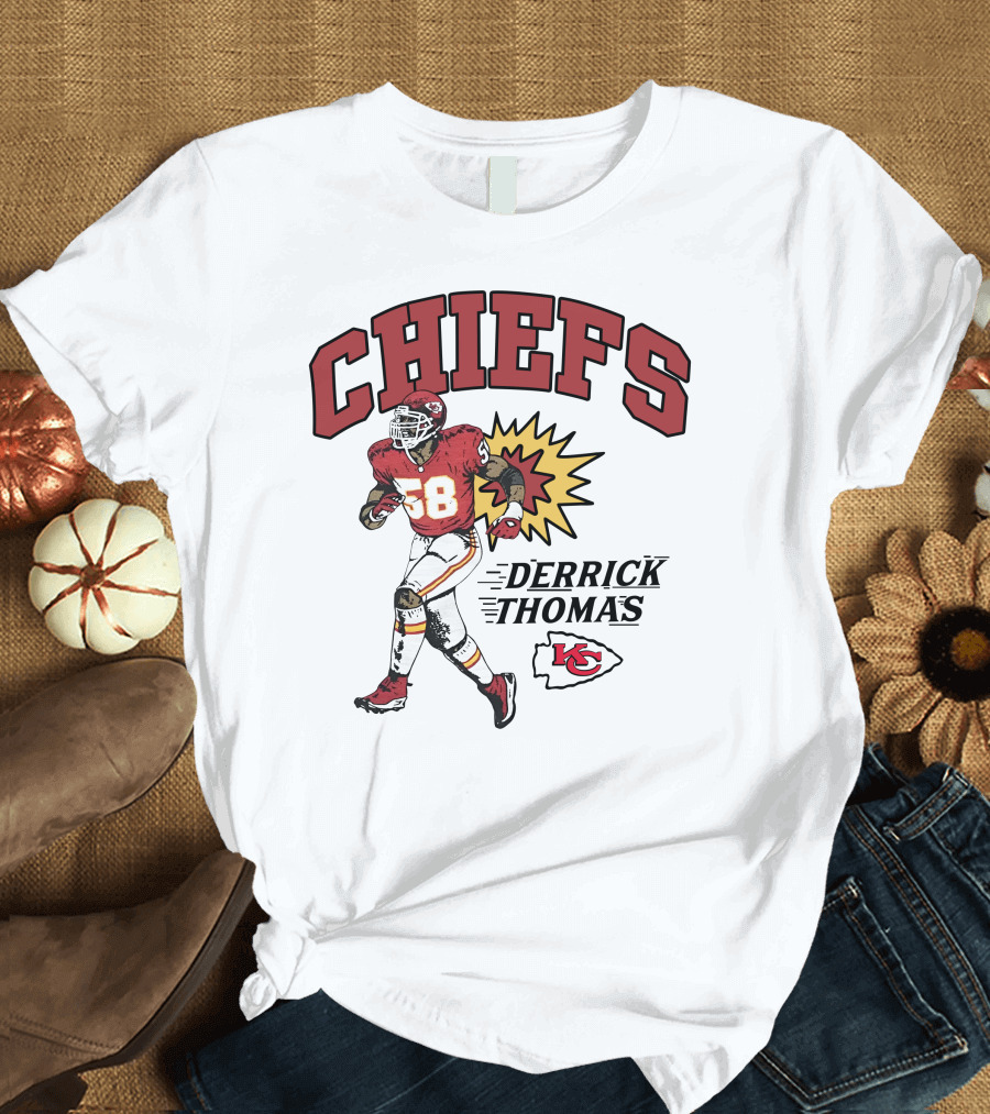 CHIEFS Derrick Thomas 58 Kansas City Chiefs T-Shirt