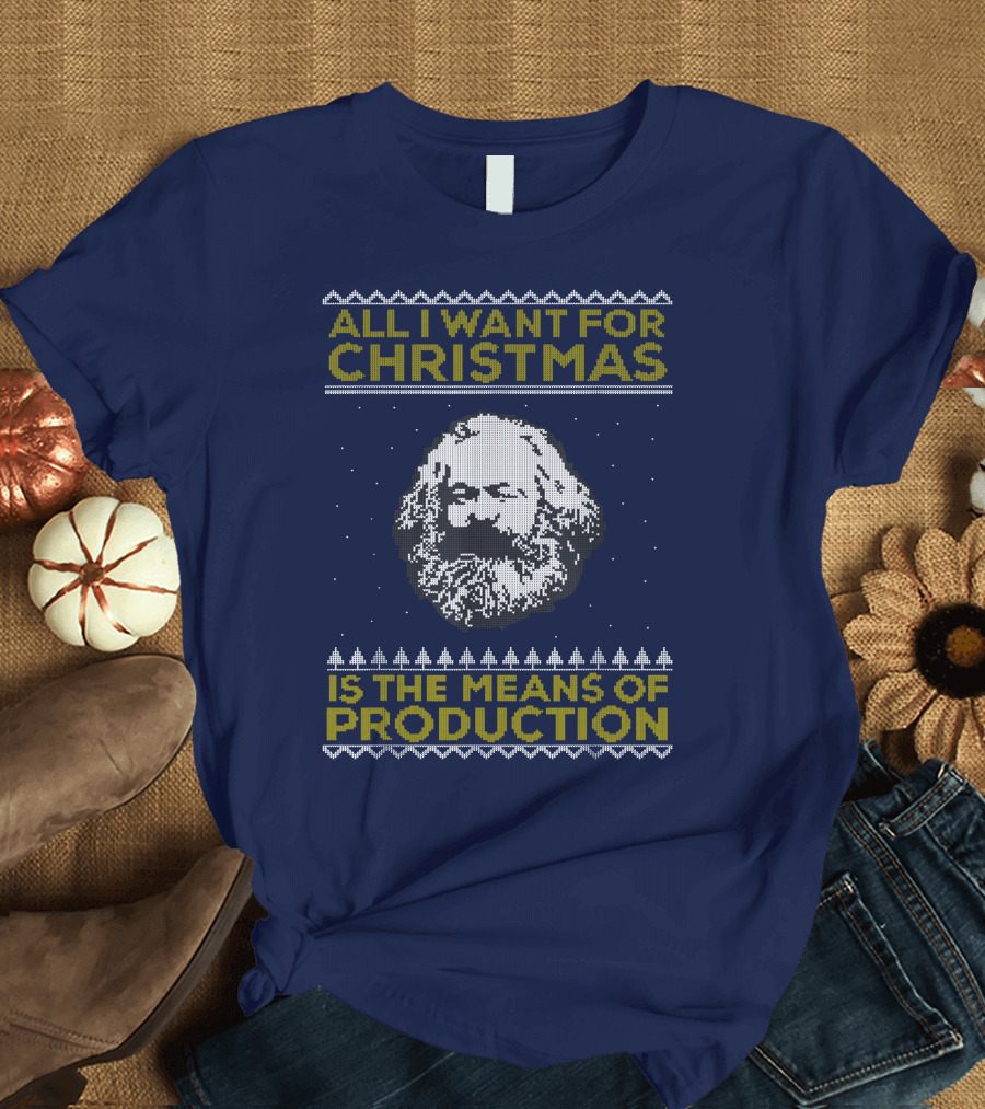 All I Want For Christmas Is The Means Of Production Floyd Shivambu T-Shirt