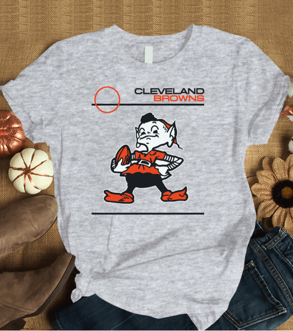 T-Shirt: Cleveland Browns Elf T-Shirt Cleveland Browns Elf T-Shirt