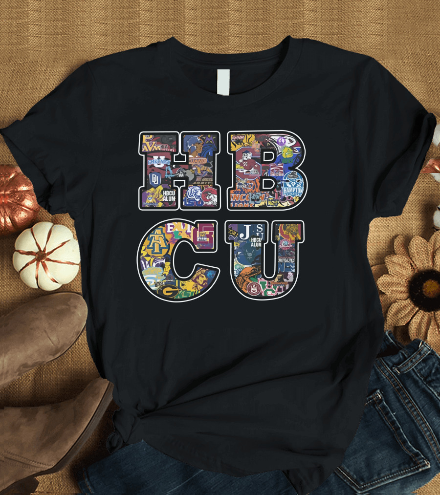 Thehbcualum Store HBCU Logos and Mascots Collection T-Shirt