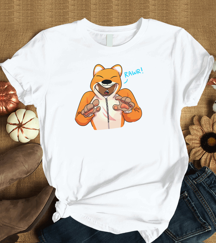 Rawr Fox Monster Zack T-Shirt